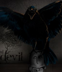 Evil Raven, Cynthia Khourne, PD Image