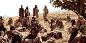 Jesus Feeds The Resting Five Thousand, PD Image