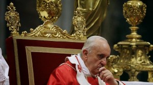 Jorge Mario Bergoglio in the "Seat of Peter" PDI