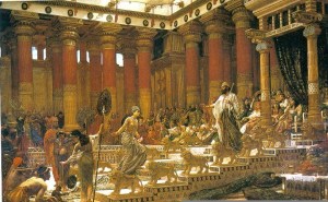 KING SOLOMON ON HIS IVORY THRONE, PDI