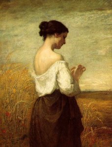 Peasant Girl, William Morris Hunt (Leah)