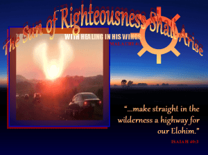 Prepare The Way Of The Lord