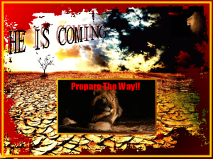 LION OF JUDAH IN WILDERNESS